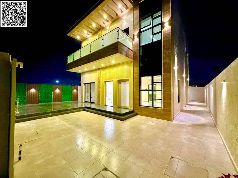 For sale, a luxurious villa, including registration and ownership fees, at a negotiable price with the possibility of easy bank financing.