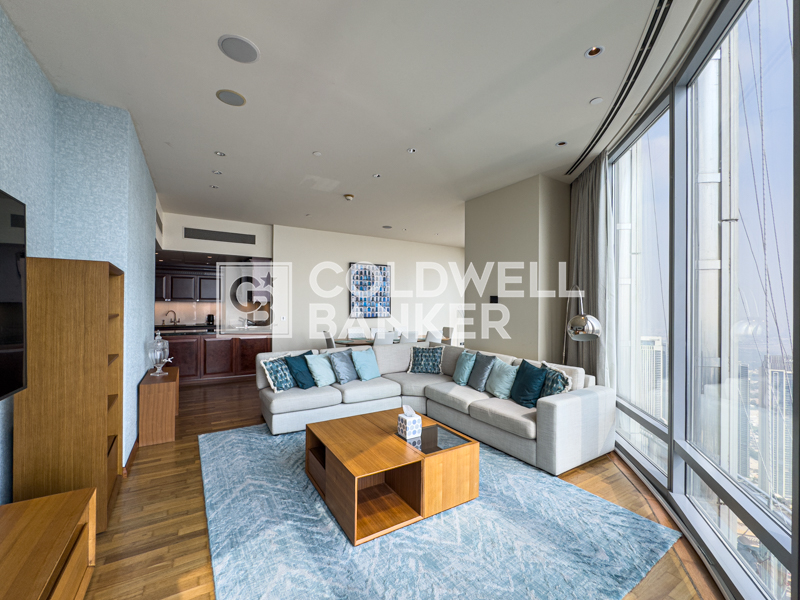 Furnished | Super High Floor | Full Fountain View