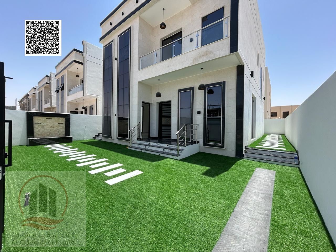A villa for sale in Al Yasmeen, consisting of 3 master bedrooms, a living room, a maid's room, and a sitting room.