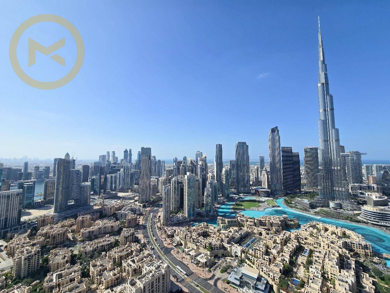 Stunning Fountain & Burj view I High floor I Furnished