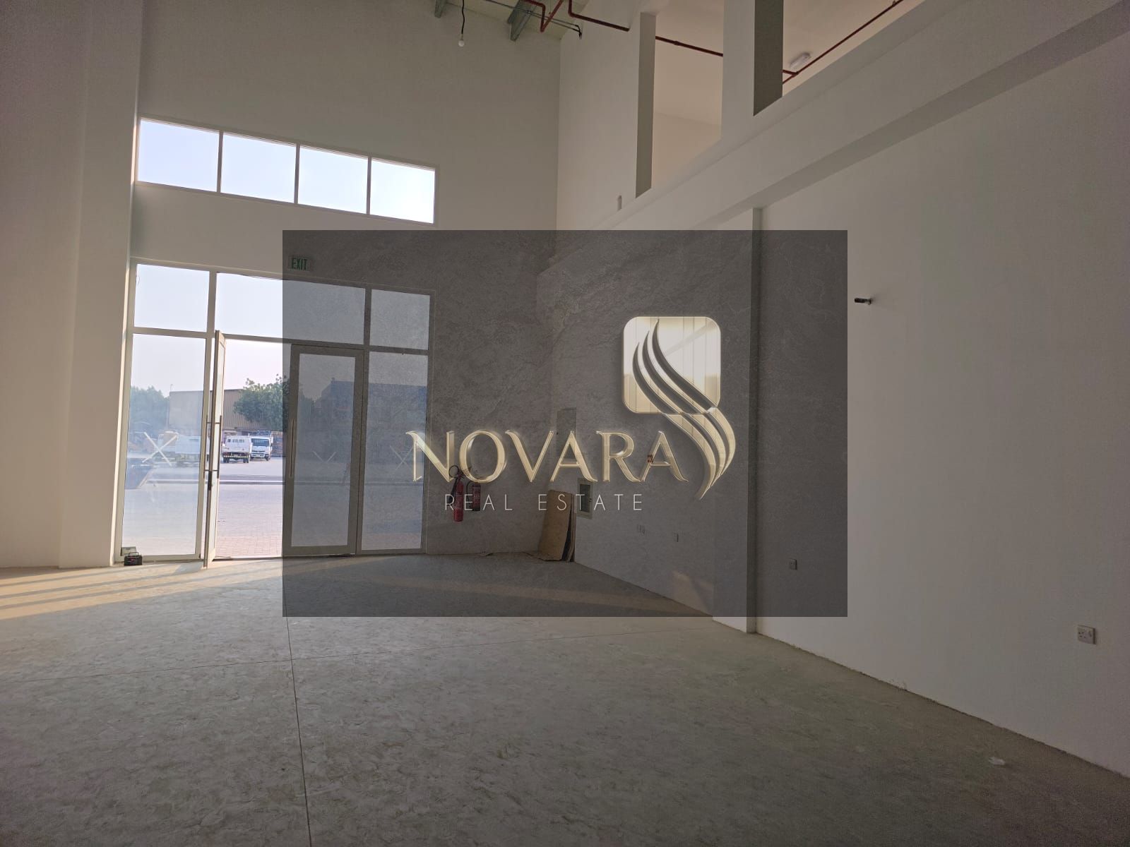 A distinguished commercial showroom on a single level without a mezzanine, enjoying a strategic location in one of the most active and vibrant areas