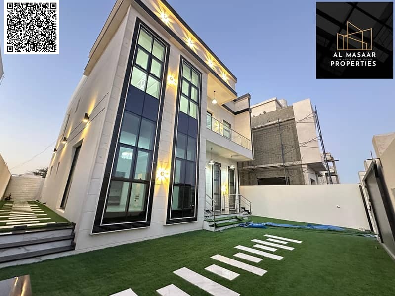 Own your dream villa and invest in a sophisticated style in a luxurious villa in the heart of Al Yasmeen, near Rahmaniya, Sharjah.