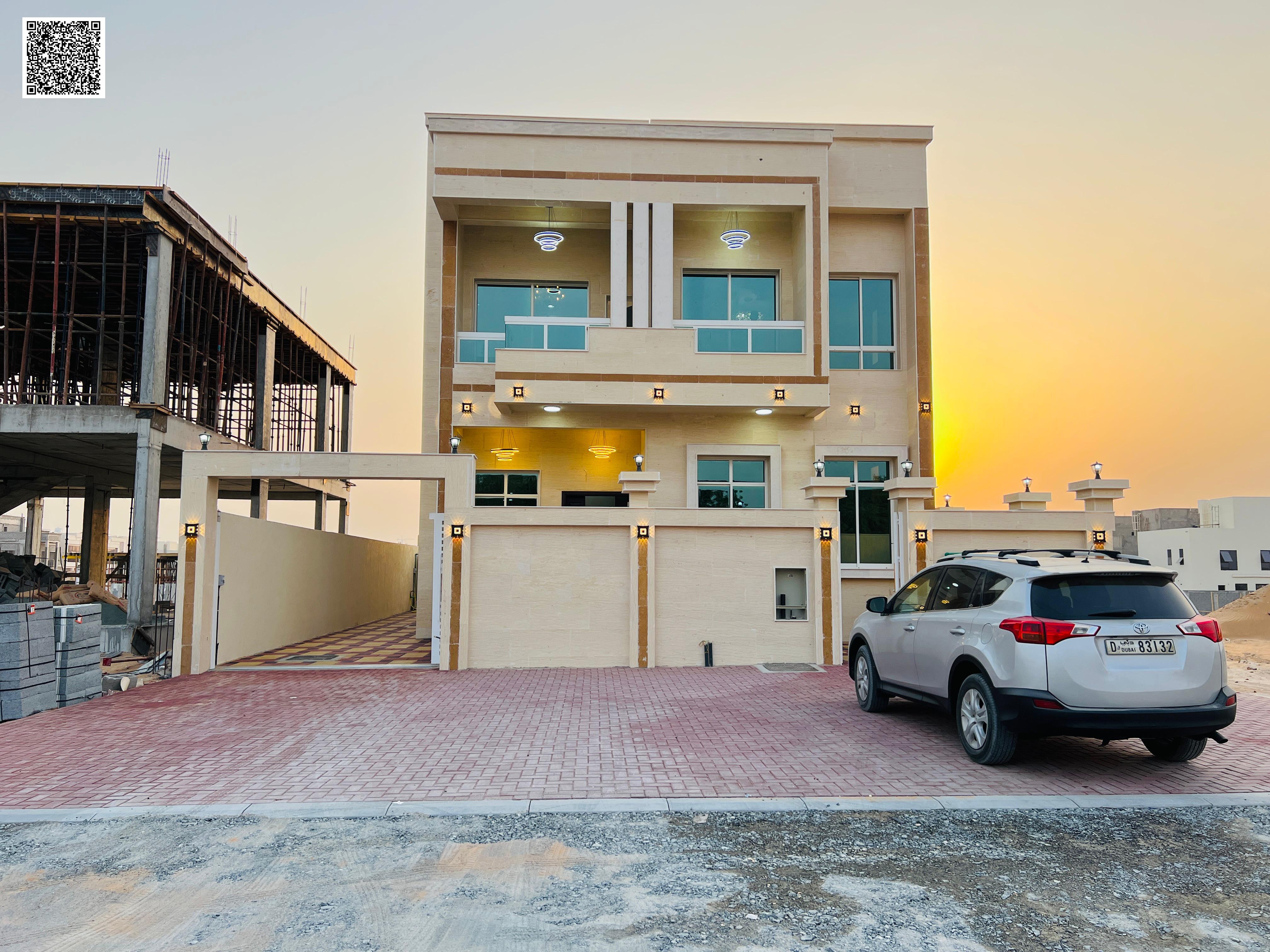 For sale, a luxurious villa, including registration fees, at a negotiable price, with the possibility of easy bank financing.