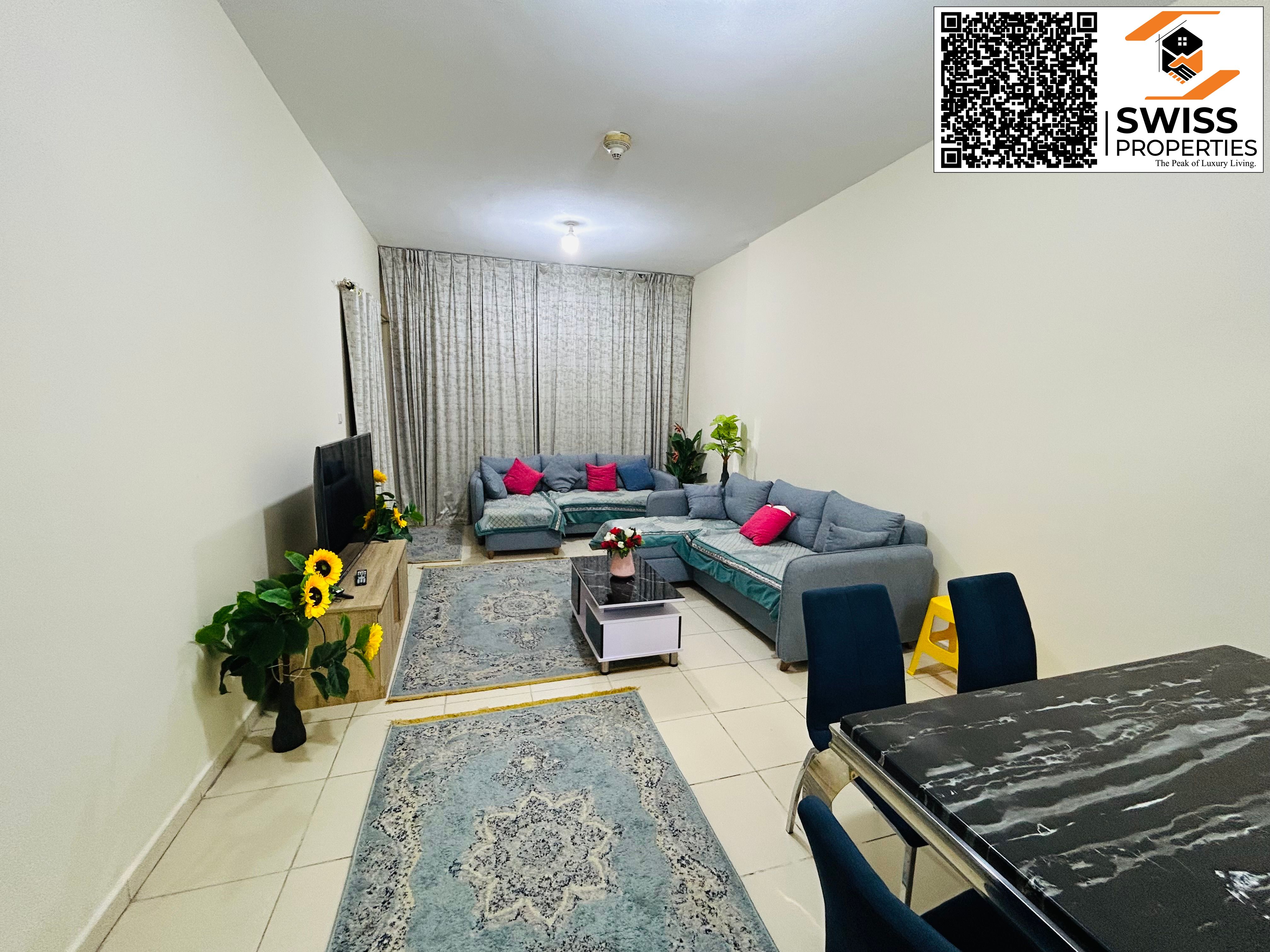 1 BHK Apartment for Rent – Monthly Basis | Ajman One Tower