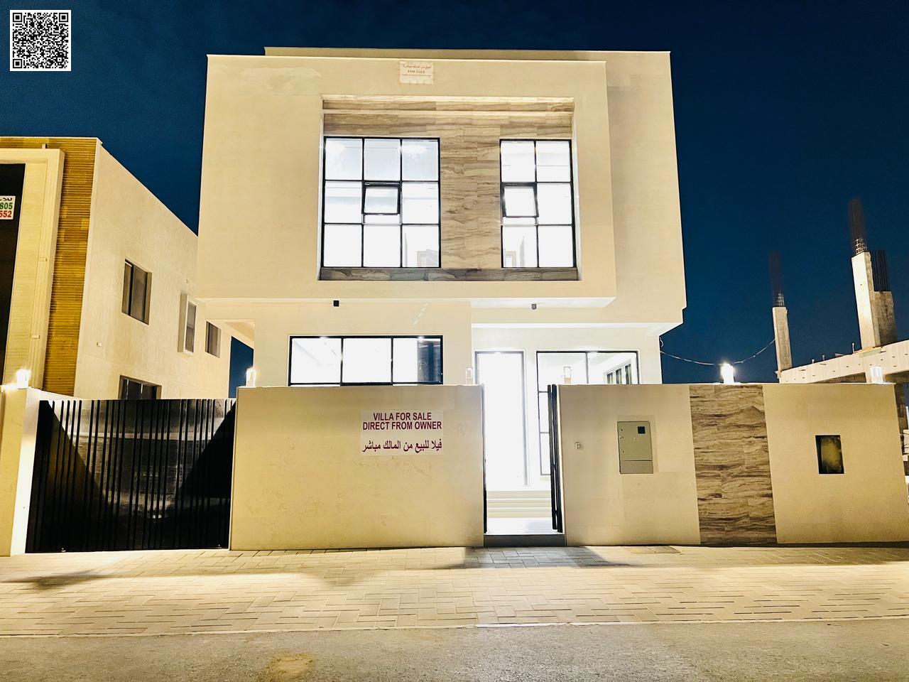 For sale, a luxurious European-designed villa with everything included, at a negotiable price with the possibility of bank financing.