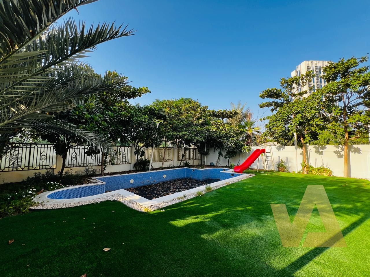 With Private pool | 4BR + Maid | Garden & Park View