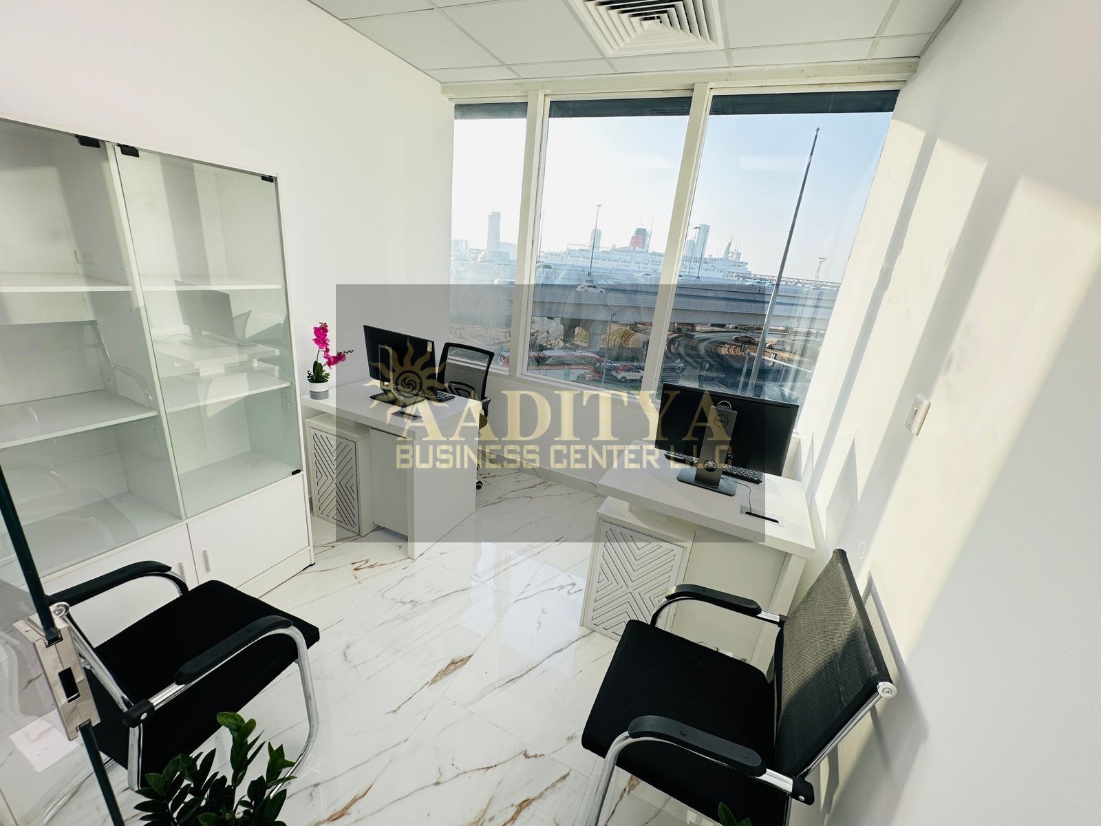 Discover the joy of hassle-free renting |Fully fitted office for Rent|