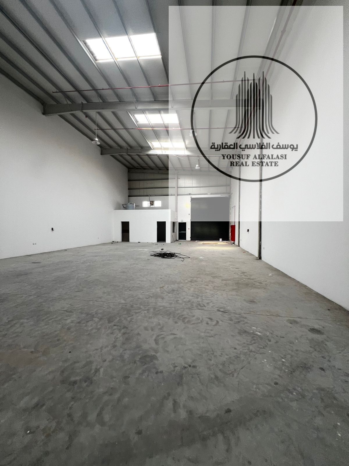 For Rent — Modern warehouses in Umm Al Quwain, strategically located near the main
