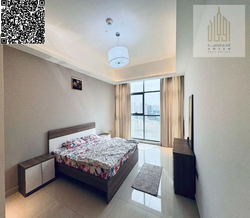 Apartment for sale in Gulfa Towers, Al Rashidiya, Ajman, 1 bedroom and 1 living room Apartment for sale in Gulfa Towers, Al Rashidiya 1