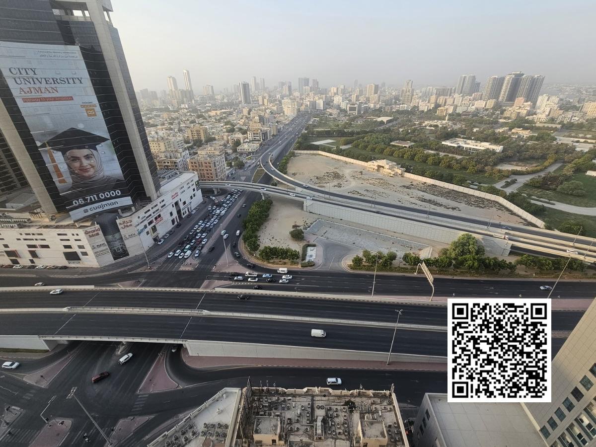 2BHK with Balcony & Parking | Palace View | City Tower Ajman | AED 42K