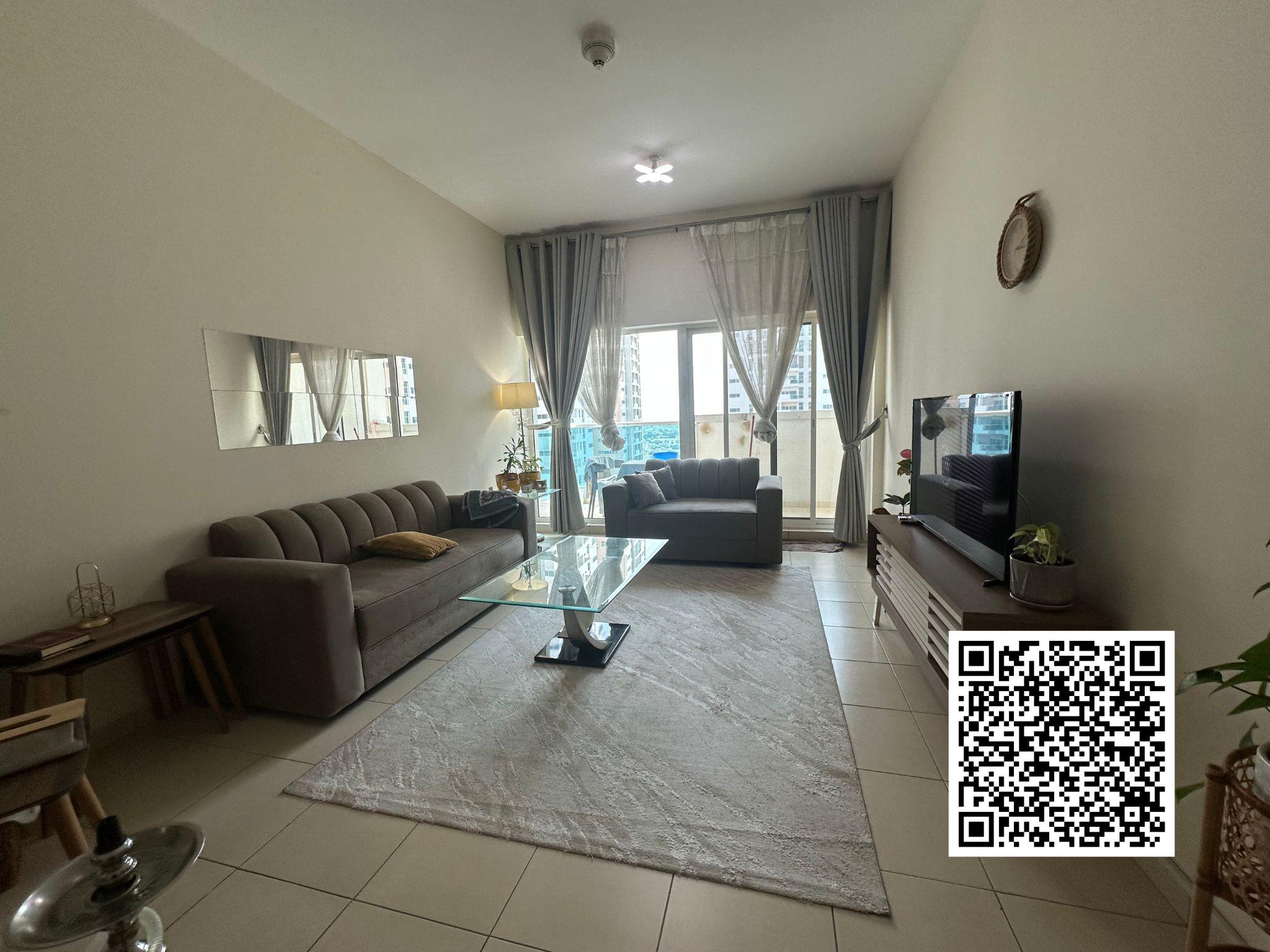 Spacious 2 BHK for Sale in Ajman One Towers | Garden View