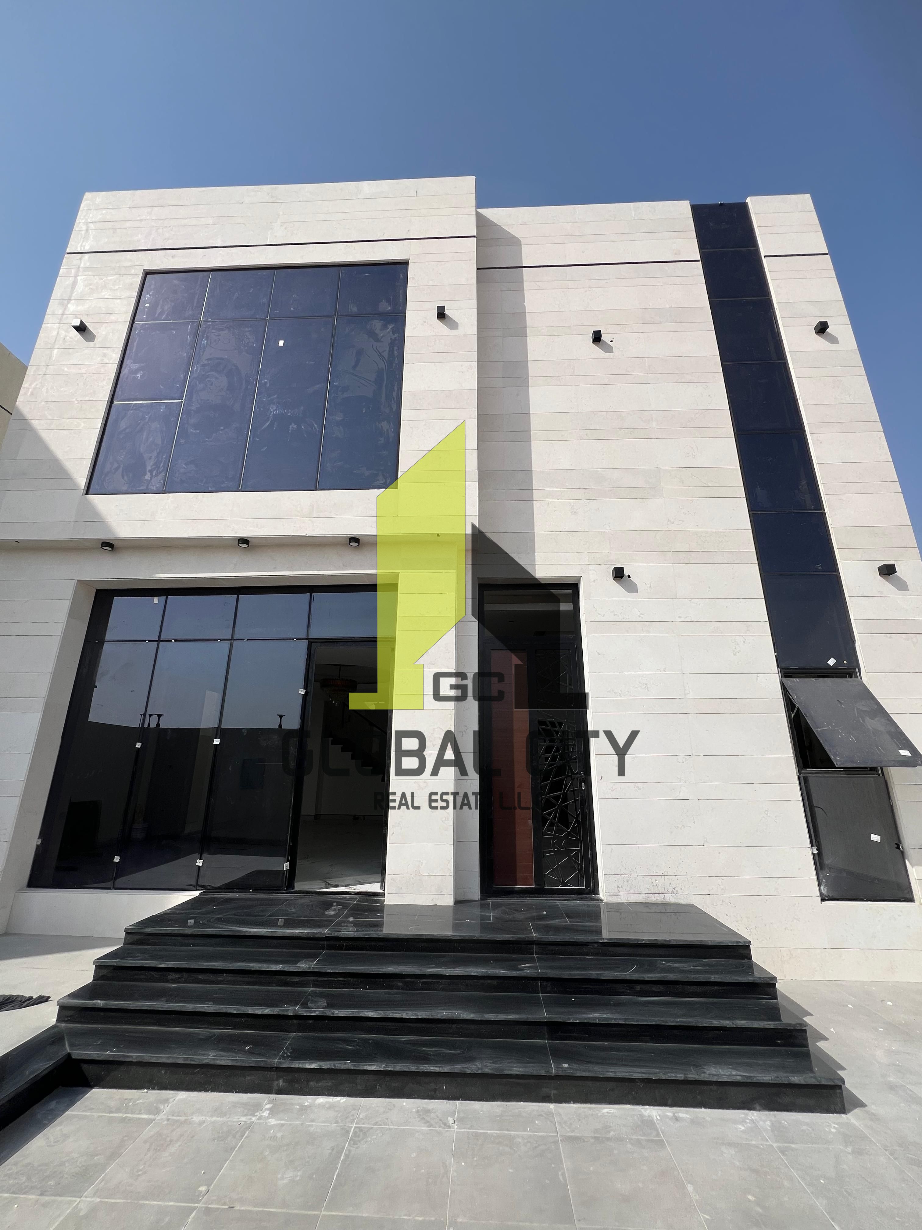""Hot Deal Brand New Luxury Ready To Move 4 Master Bedrooms Villa For Sale Available In Al-Helio 2 Ajman U. A. E"