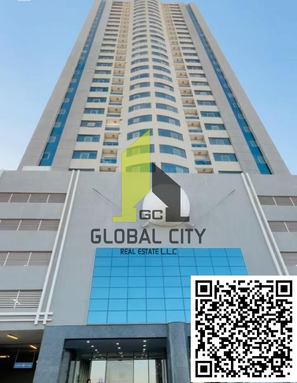 2BHK Apartment For Sale in Gulf Tower, Emirates City, Ajman. Open View Apartment , Payment Plan Available , With Parking , Close Kitchen ,,,,,,,,,,,,,