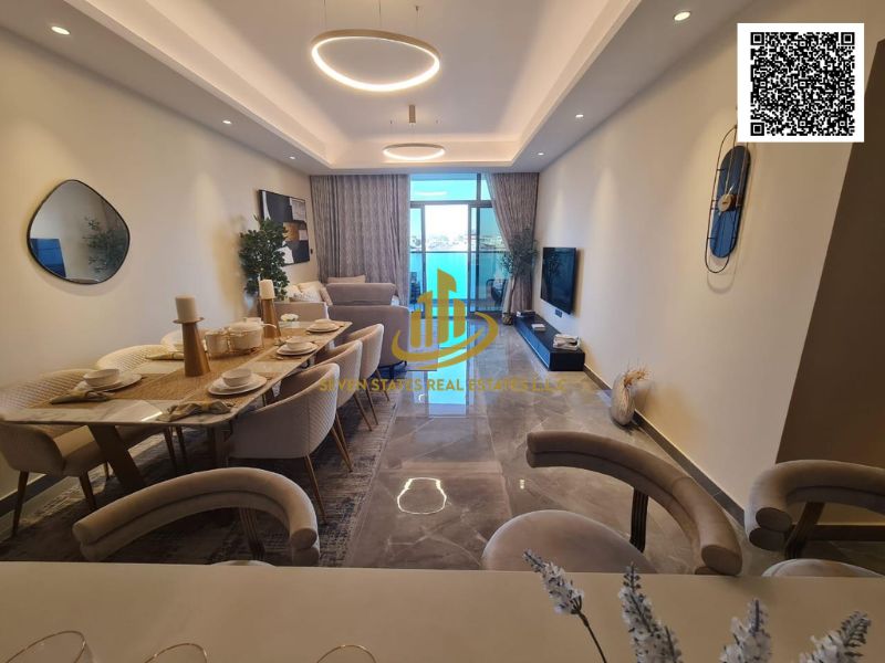 1bhk for sale in creek tower , sea view , prime location , best payment plan , down payment 10%