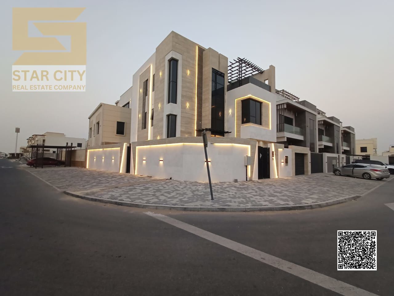 Luxury 3-Floor Villa for Sale – Ultra Deluxe Finishing | Al Helio 2 – Ajman