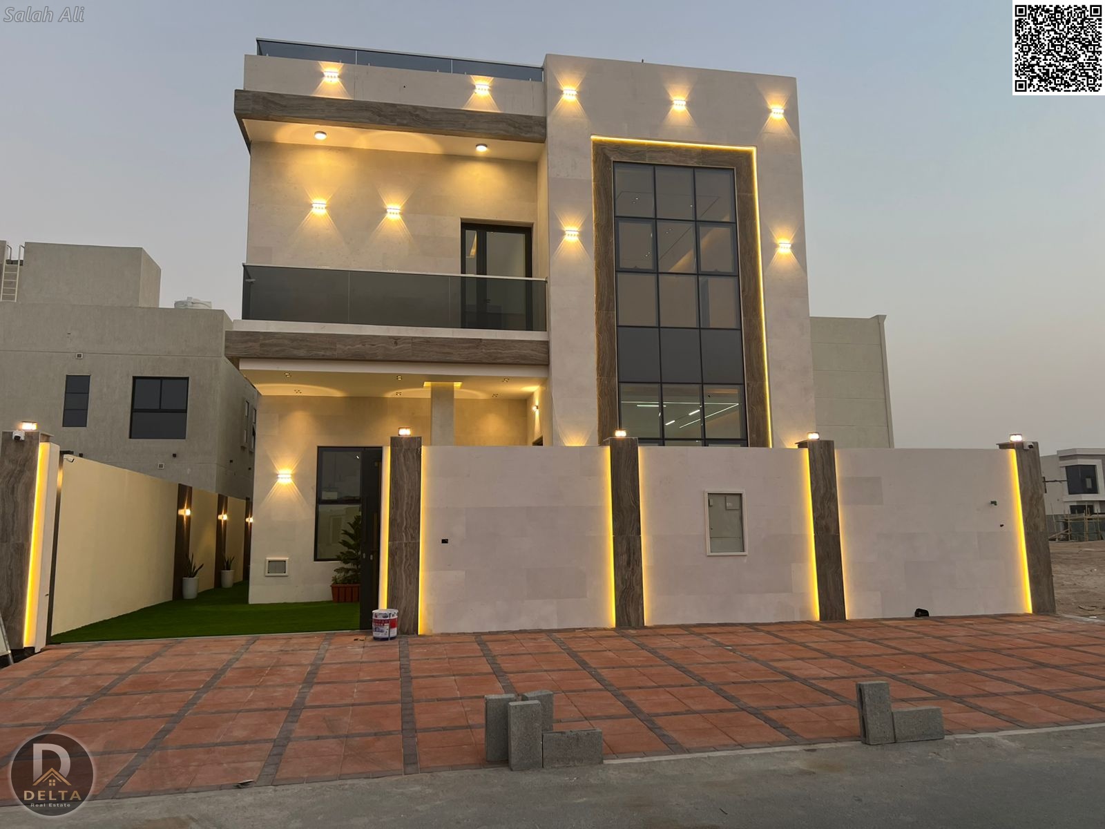 At a bargain price and without a down payment, one of the most luxurious villas in Al Zahya