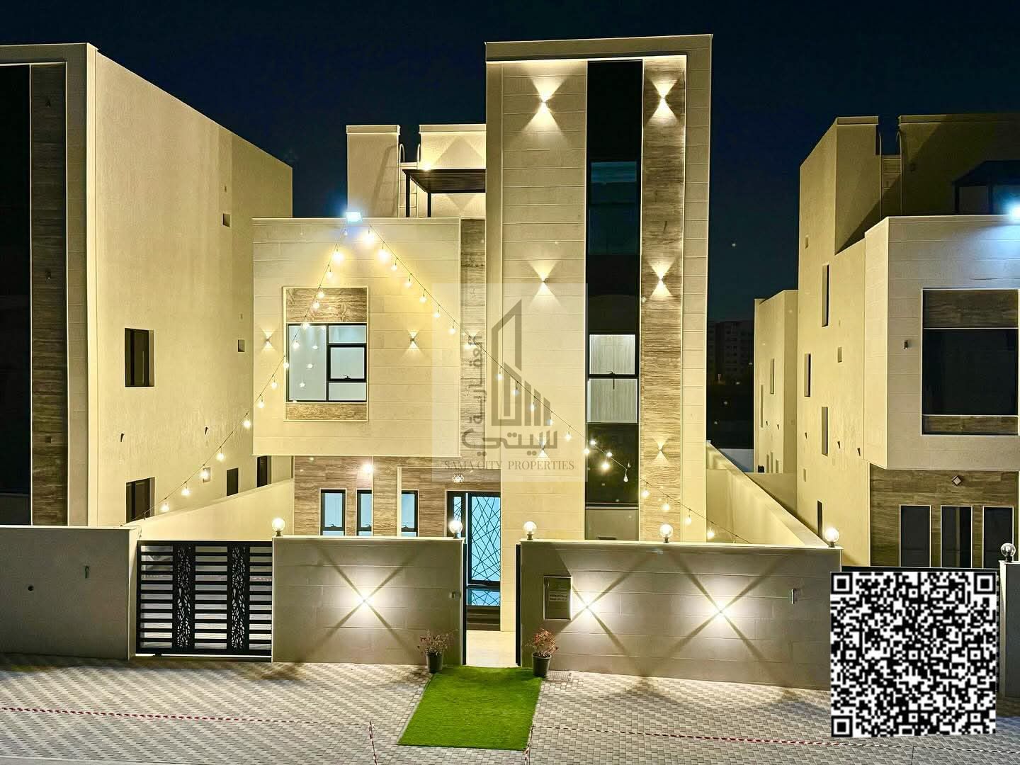 Dream villa, with a spacious and luxurious design, located in the most prestigious areas of Ajman: Al Helio 2.