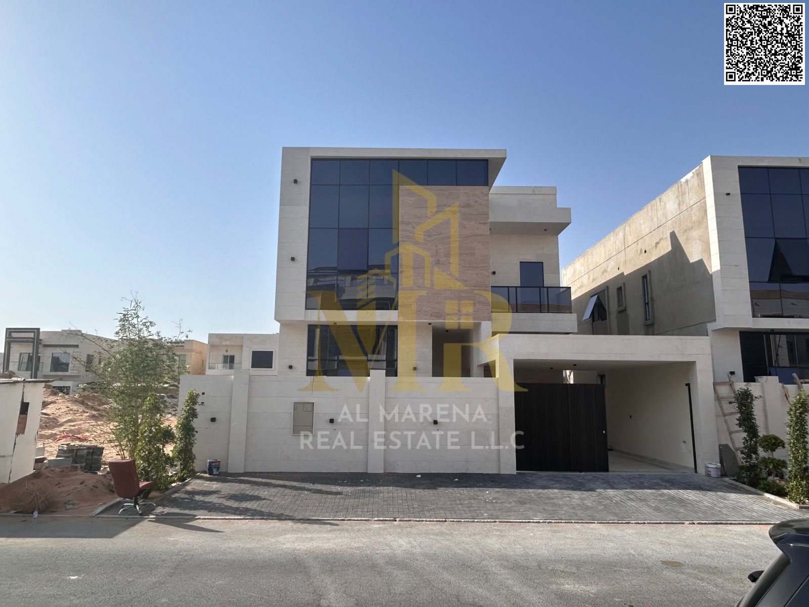 Luxury super deluxe villa for sale in Al Yasmeen area, Ajman, freehold for all nationalities at an attractive and special price