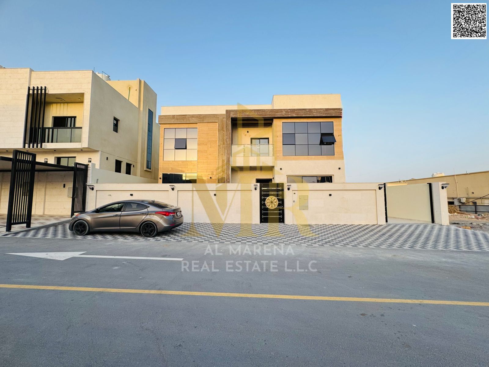 Luxury super deluxe villa for sale in Al Yasmeen area, Ajman, freehold for all nationalities at an attractive and special price