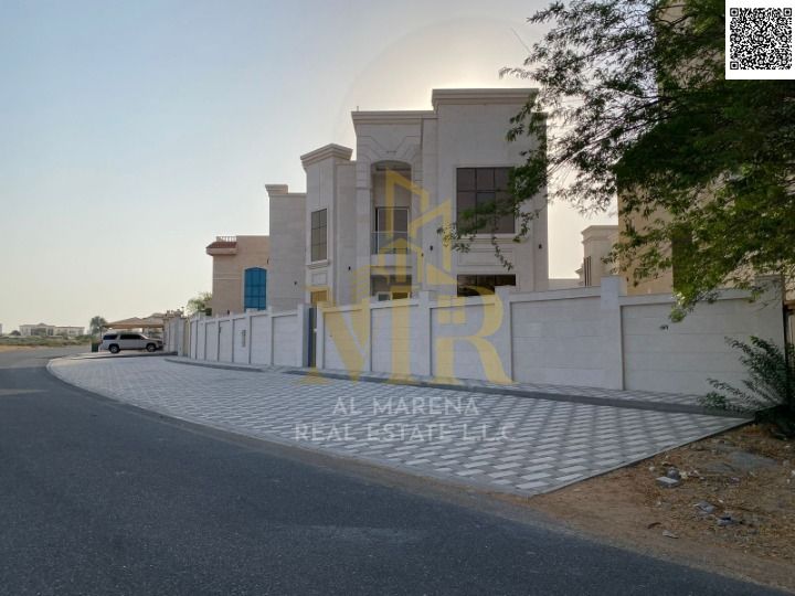A villa with a price inclusive of registration and ownership fees on the main street, ready for occupancy in the most upscale areas of Ajman. Freehold