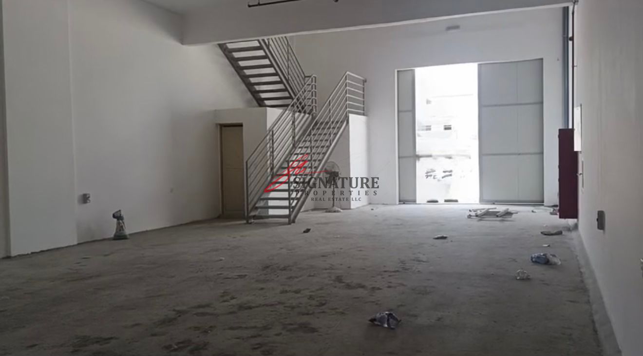 Brand New Warehouse 2273 ground 1500 mezaning 26 Kva 3 Phase Electricty For Rent In Jurf Industrial Area Ajman
