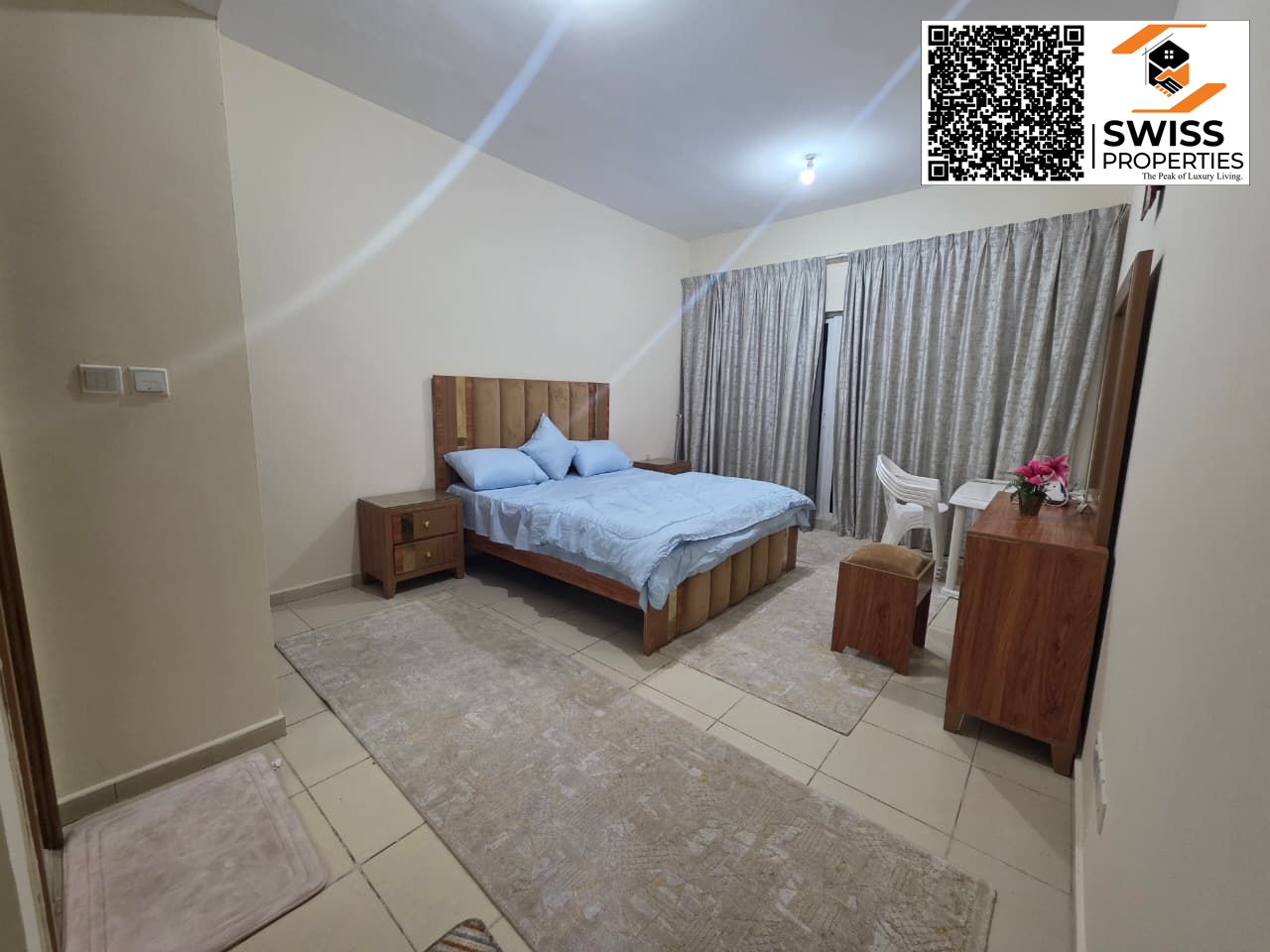 Fully Furnished 1BHK Apartment for Rent – Ajman One Tower A6