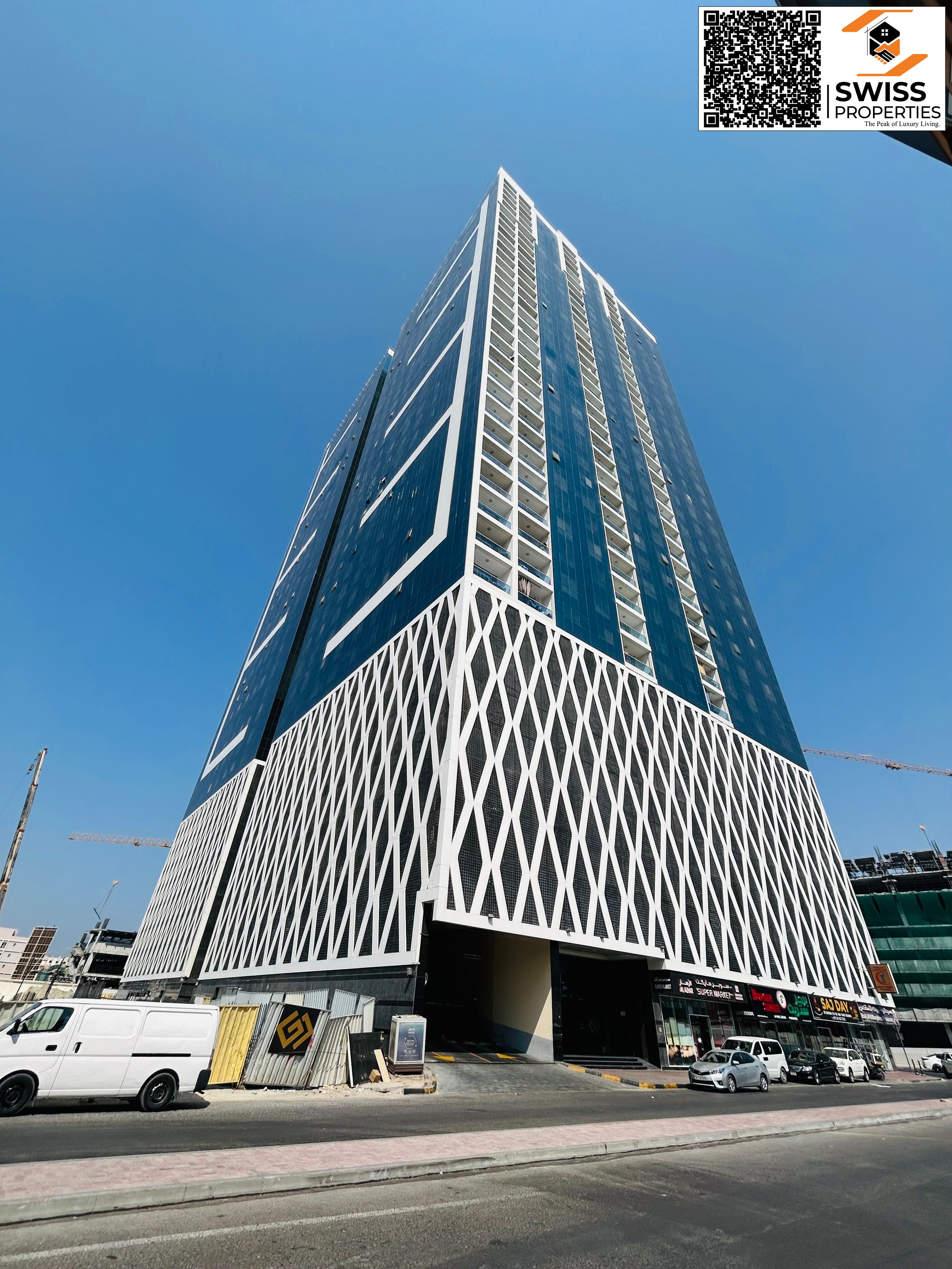 2 BHK Apartment for Rent – Oasis Tower, Ajman (With Furniture)