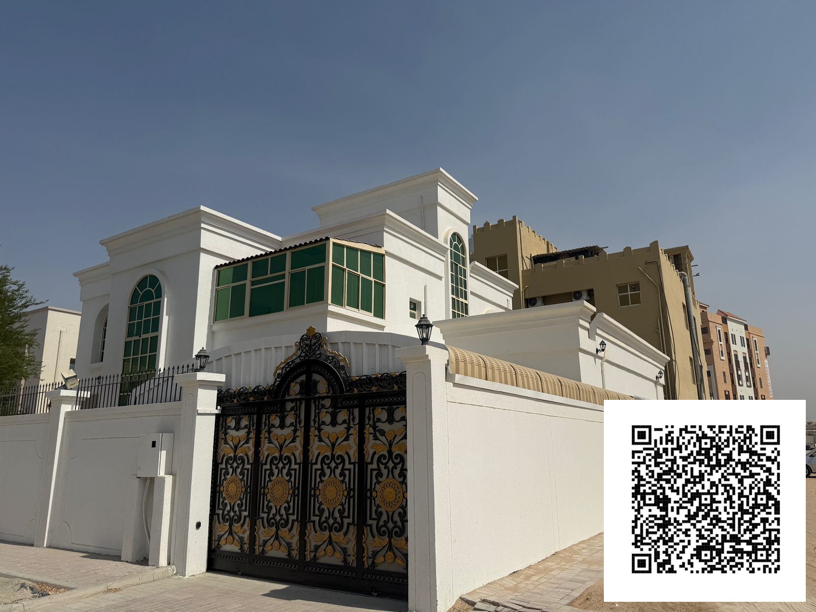 Ground with one floor villa for sale opposite Ajman academy in Al Muwaihat 3. Ajman
