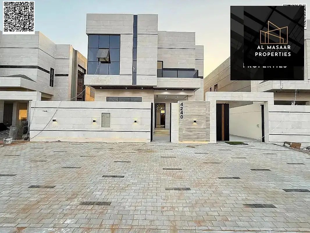 Luxury villa for sale, registration fees included, negotiable price, with easy bank financing available.