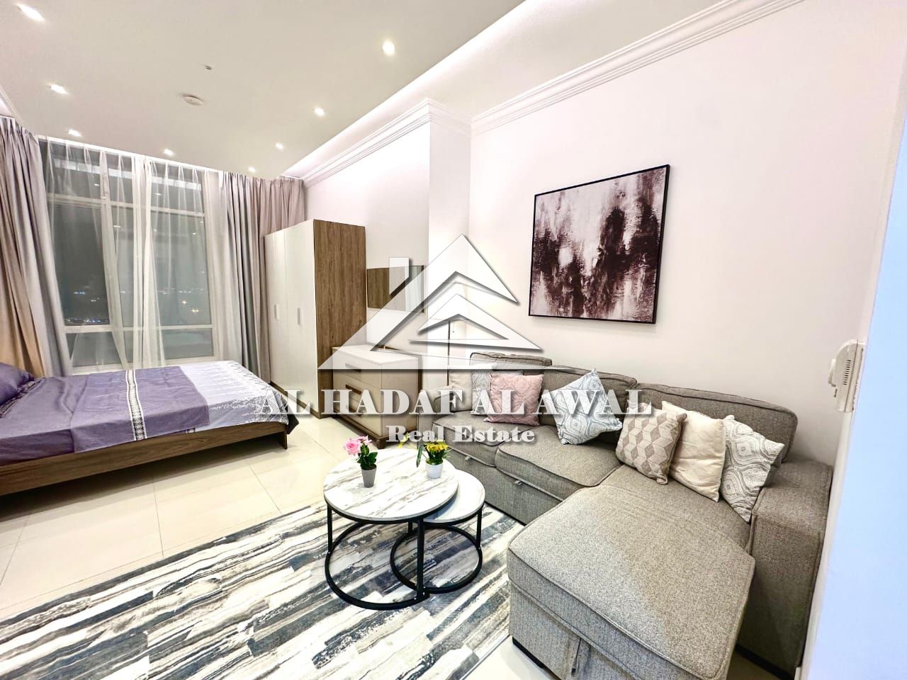 For monthly rent - Luxury studio with large space in lkhan beach tower