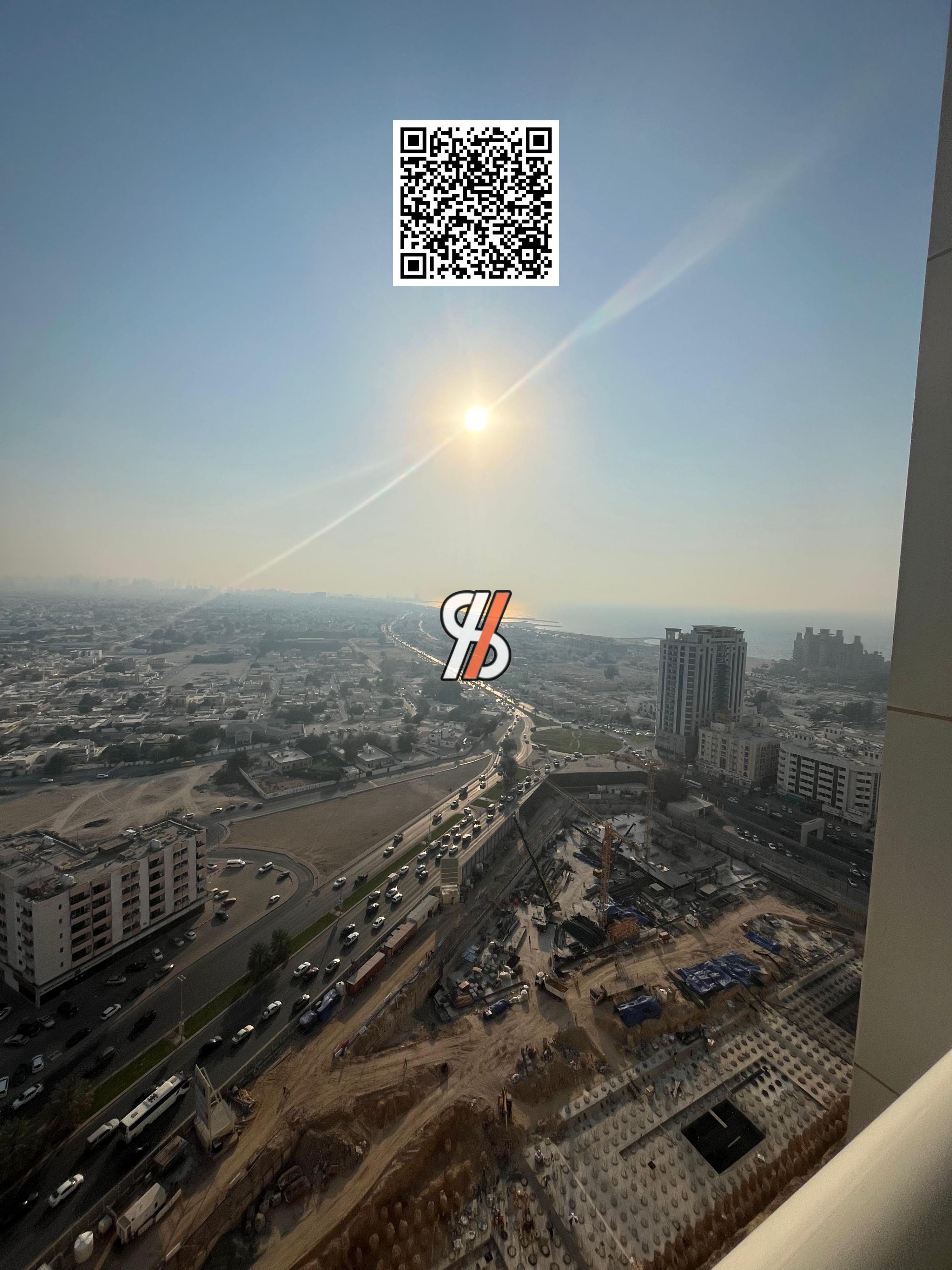 3BHK Apartment for sale in Ajman One Towers with full open view and sea view