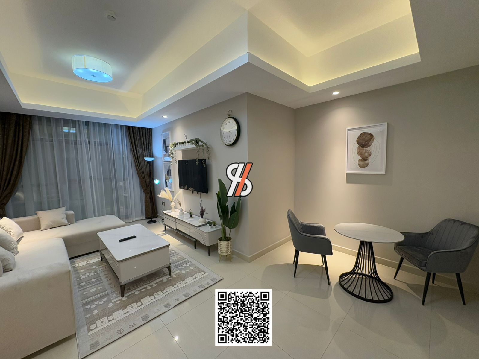 Fully Furnished One Bhk For Sale In Gulfa Towers On Installments Plan