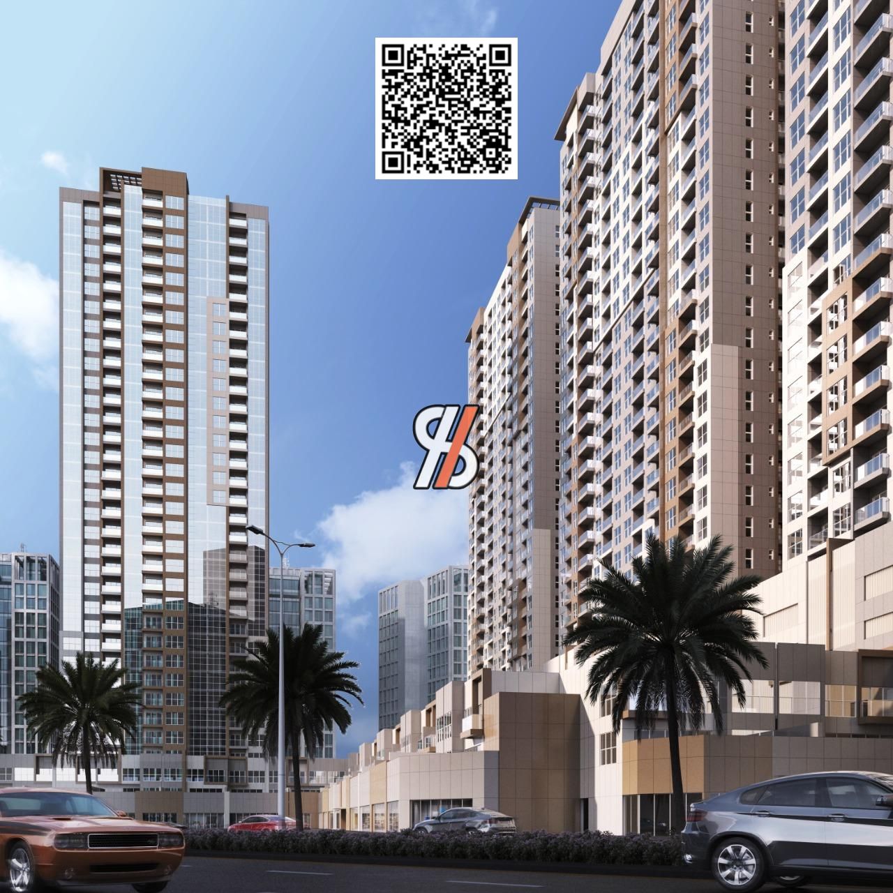 Cheapest 1BHK In Ajman One Phase 2 For Sale 155,000 Dirhams Downpayment