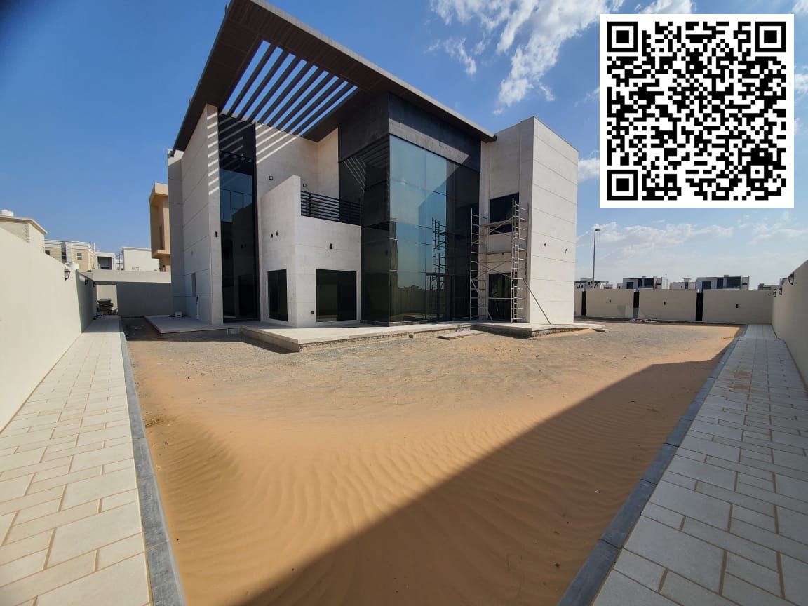 Luxury Villa for Sale in Al-Ruqaiba – 5 Master Bedrooms, 2 Living Rooms, Majlis, Main and Preparation Kitchens, Parking, and Swimming Pool