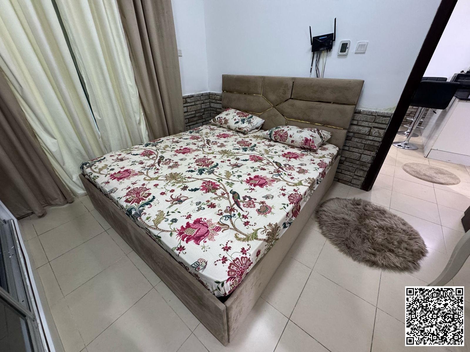Luxurious and Fully Furnished 1BHK Apartment for rent city tower ajman