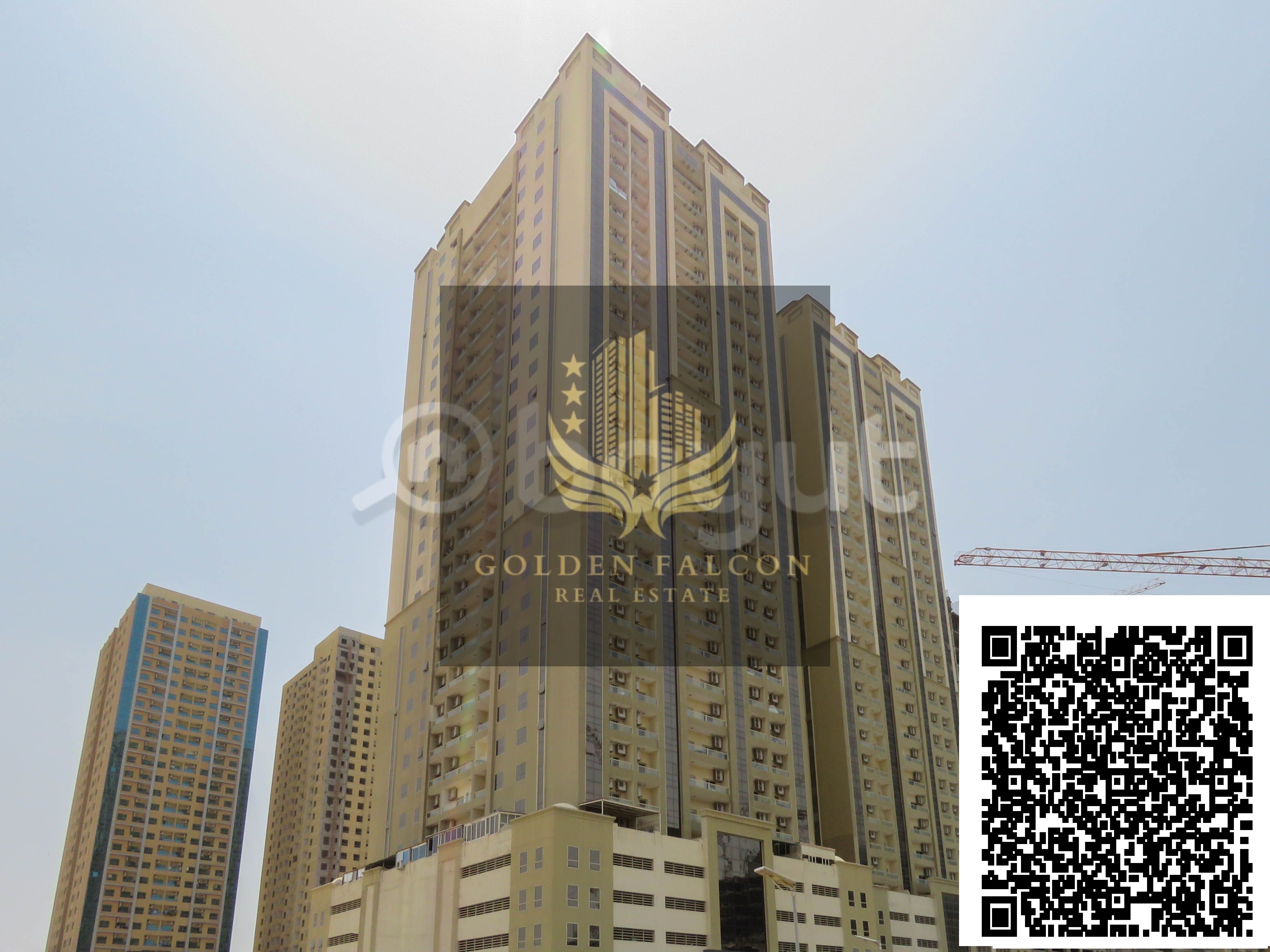 ONE BEDROOM APARTMENT IS AVAILABLE FOR SALE IN GOLDCREST DREAMS TOWER B EMIRATES CITY, AJMAN!