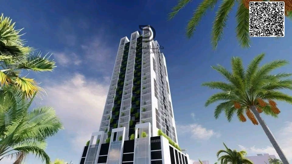 You own a one-room and a hall apartment with a monthly installment of only 4300 riyals, without commission and registration fees, with an addition room, a storeroom, and modern finishes - in the Emirate of Ajman - a distinctive location in the Al Amerah a