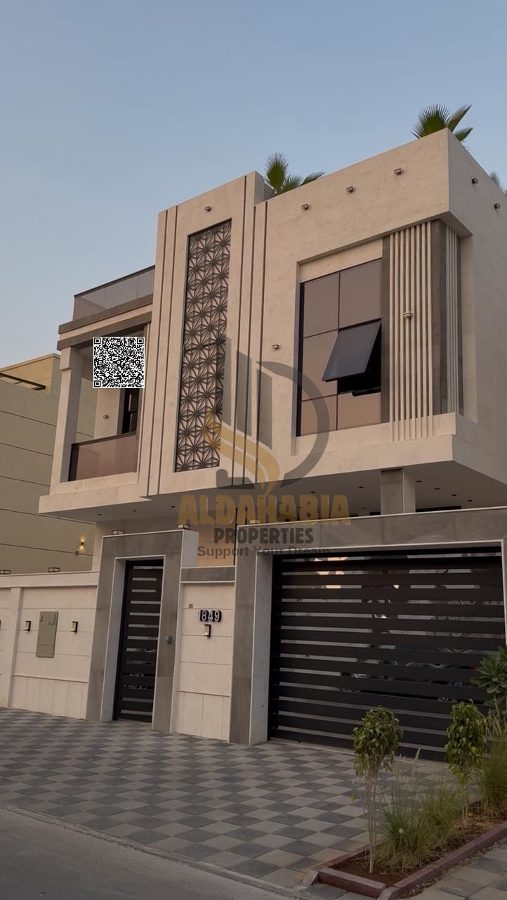 For Sale | Luxury Villa in Al Zahya – Ajman | Premium Finishing & Modern Design