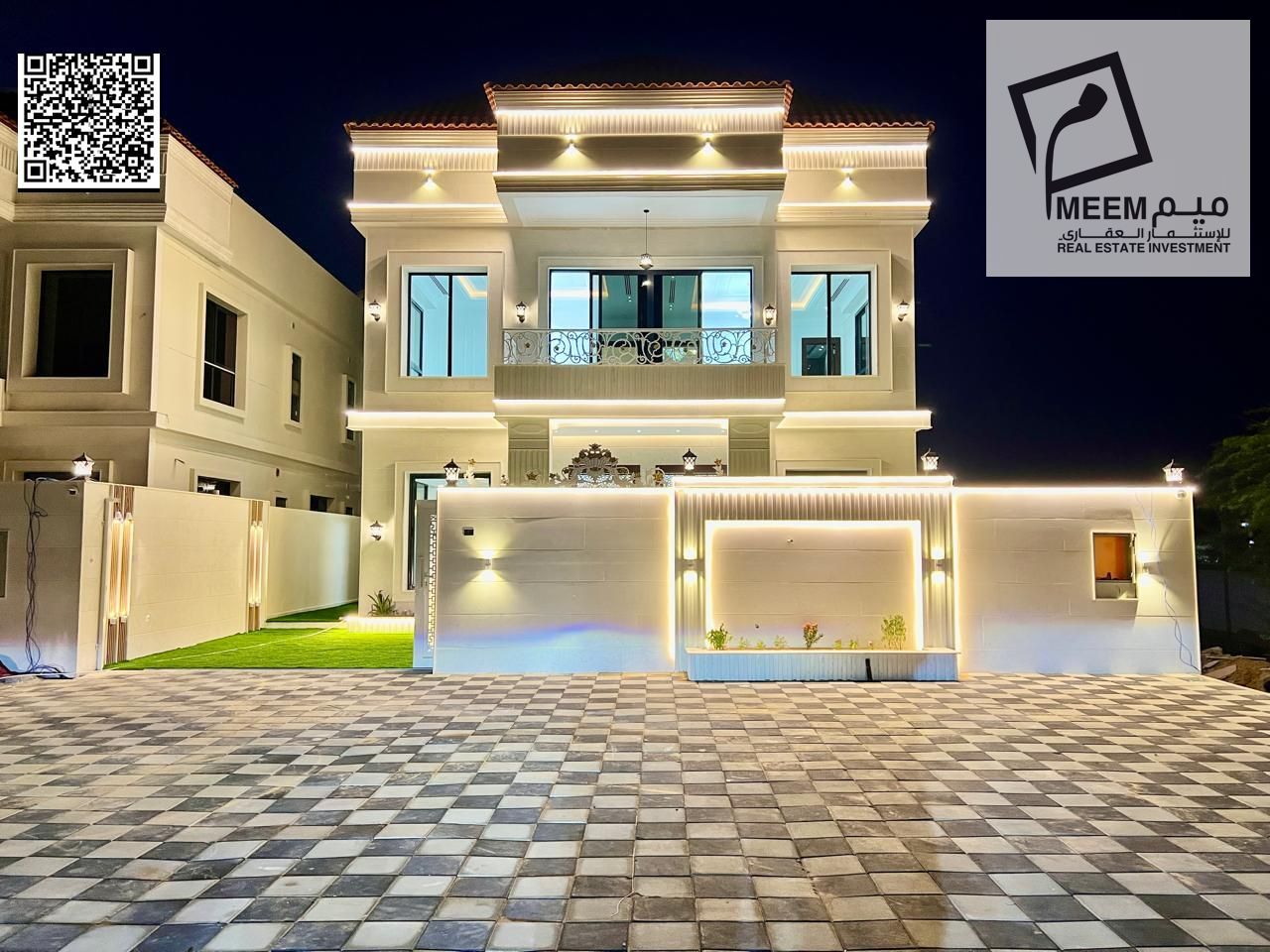 Luxury 5-Bedroom Villa on Main Road in Al Zahia, Ajman