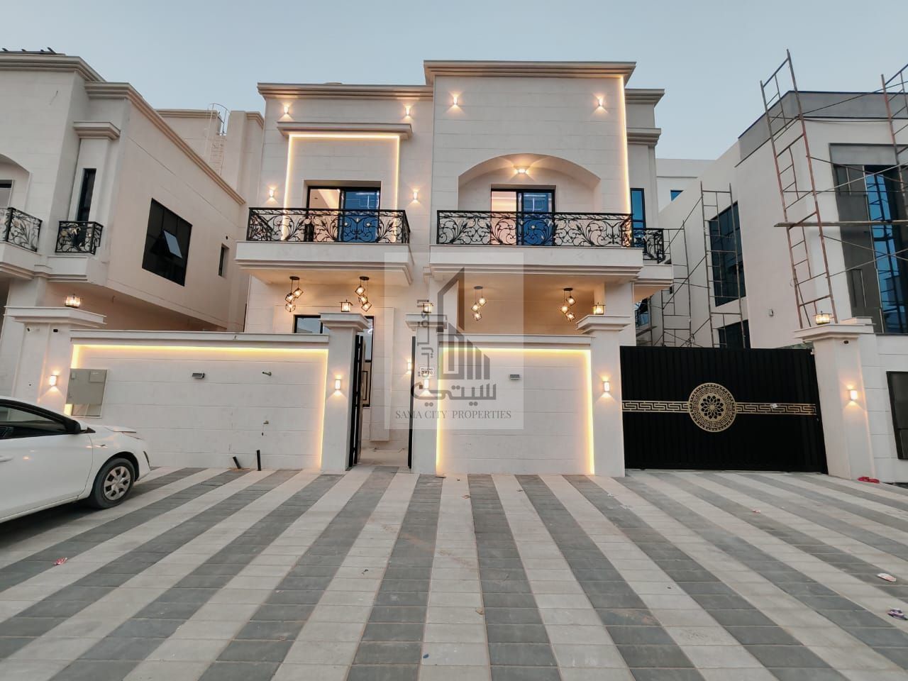 New brand villa for sale in Al hlew area