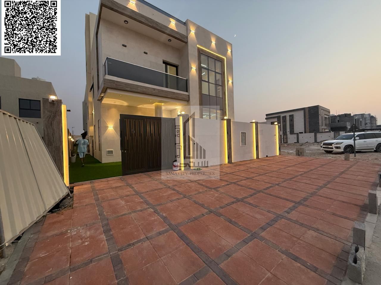 luxurious villa with European design and super deluxe finishes