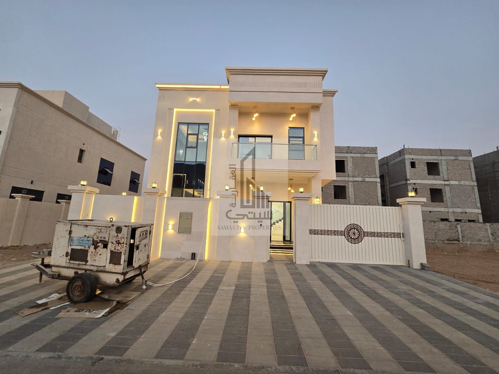 New brand classic villa for sale