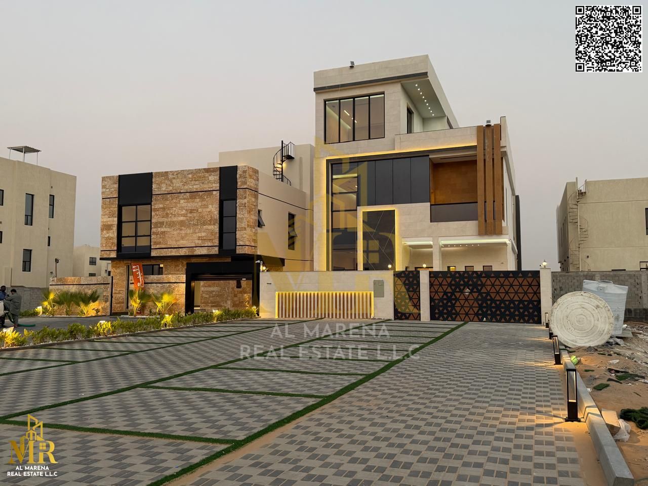 A golden opportunity in Al Bahia: a villa with 6 master bedrooms + roof, spacious setback, and luxurious finishing. Price includes registration.