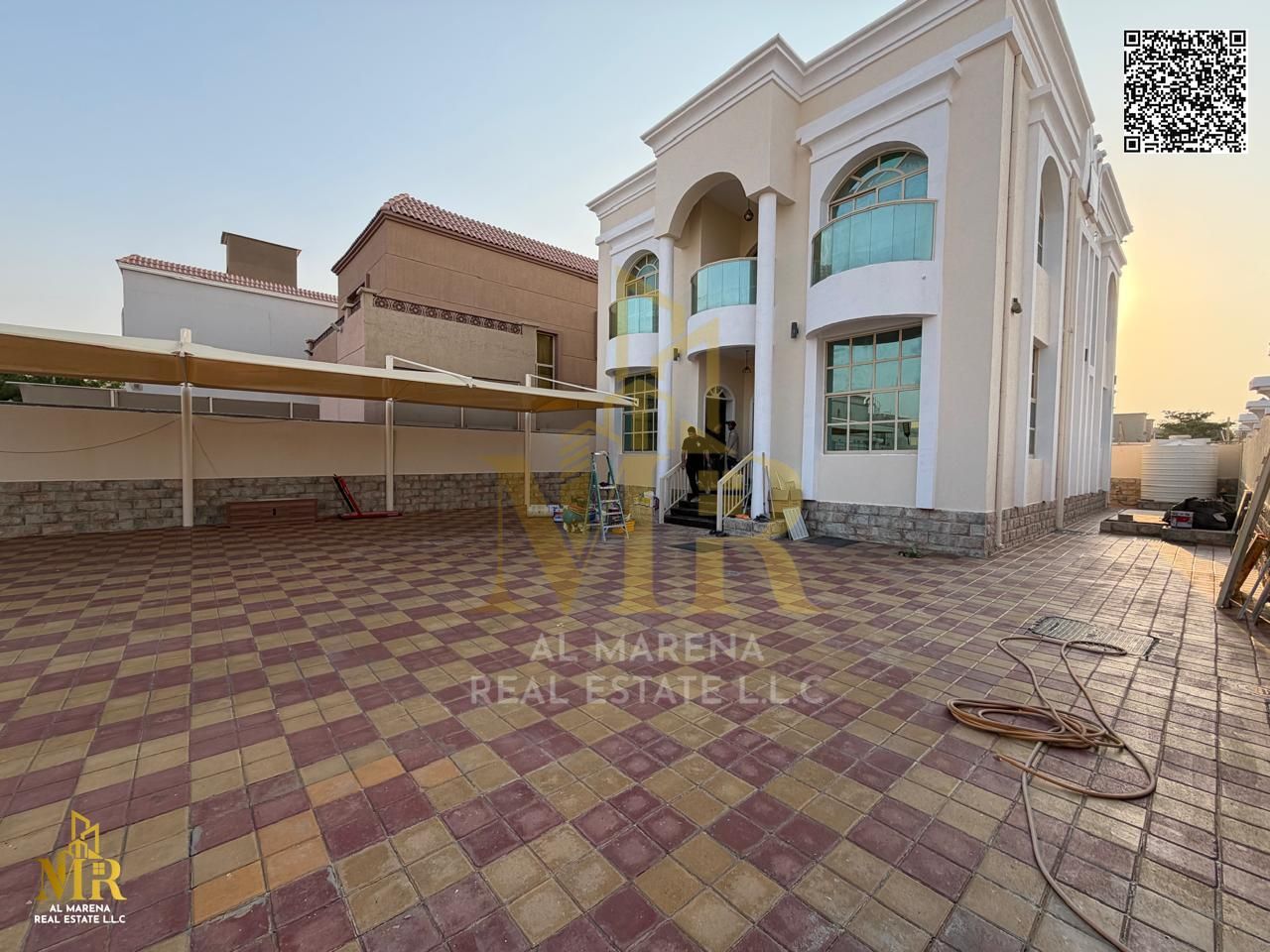 For Sale – Luxury Corner Villa in Al Muwaihat 1 – Ajman | Two Floors | 5 Master Bedrooms | Majlis, Living Room with Washrooms, and Yard | Price Includ