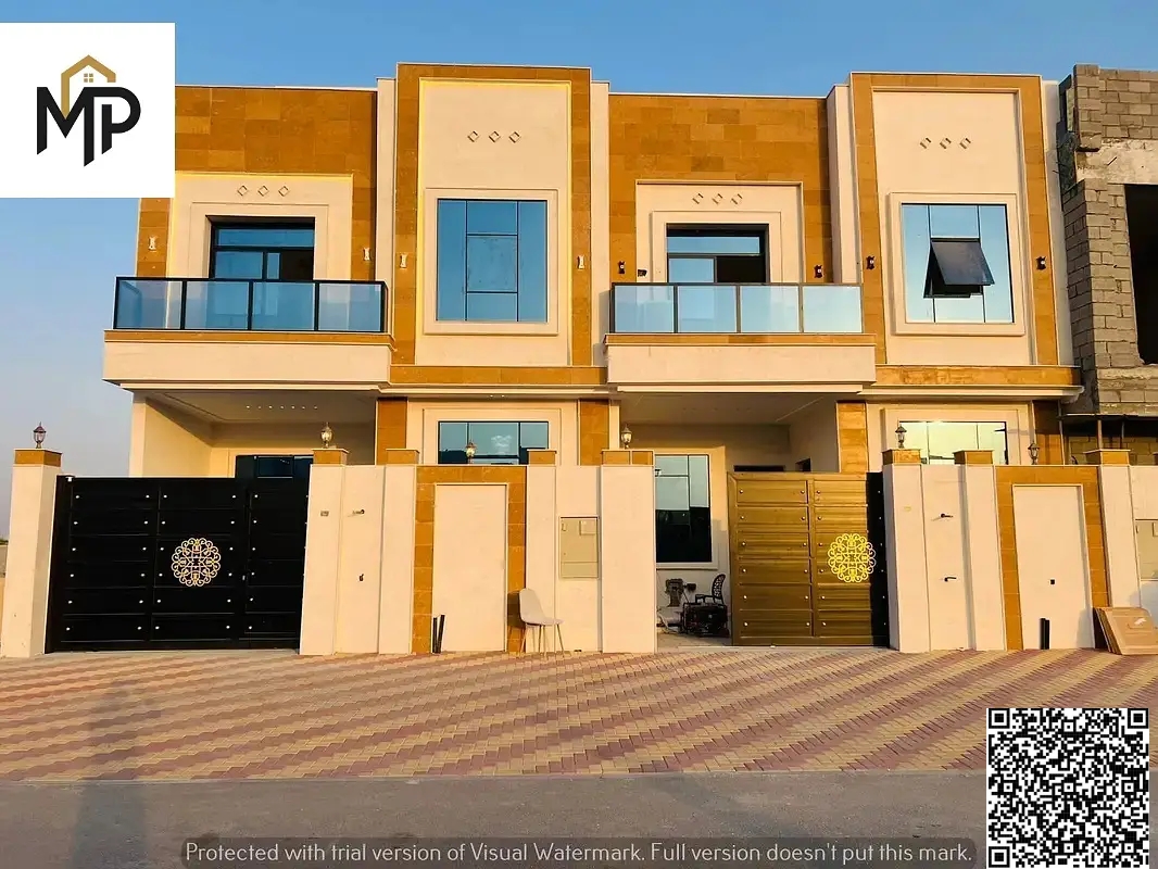 Luxury family villa in Al Yasmin - Ajman | Prime location and high-end stone finishes