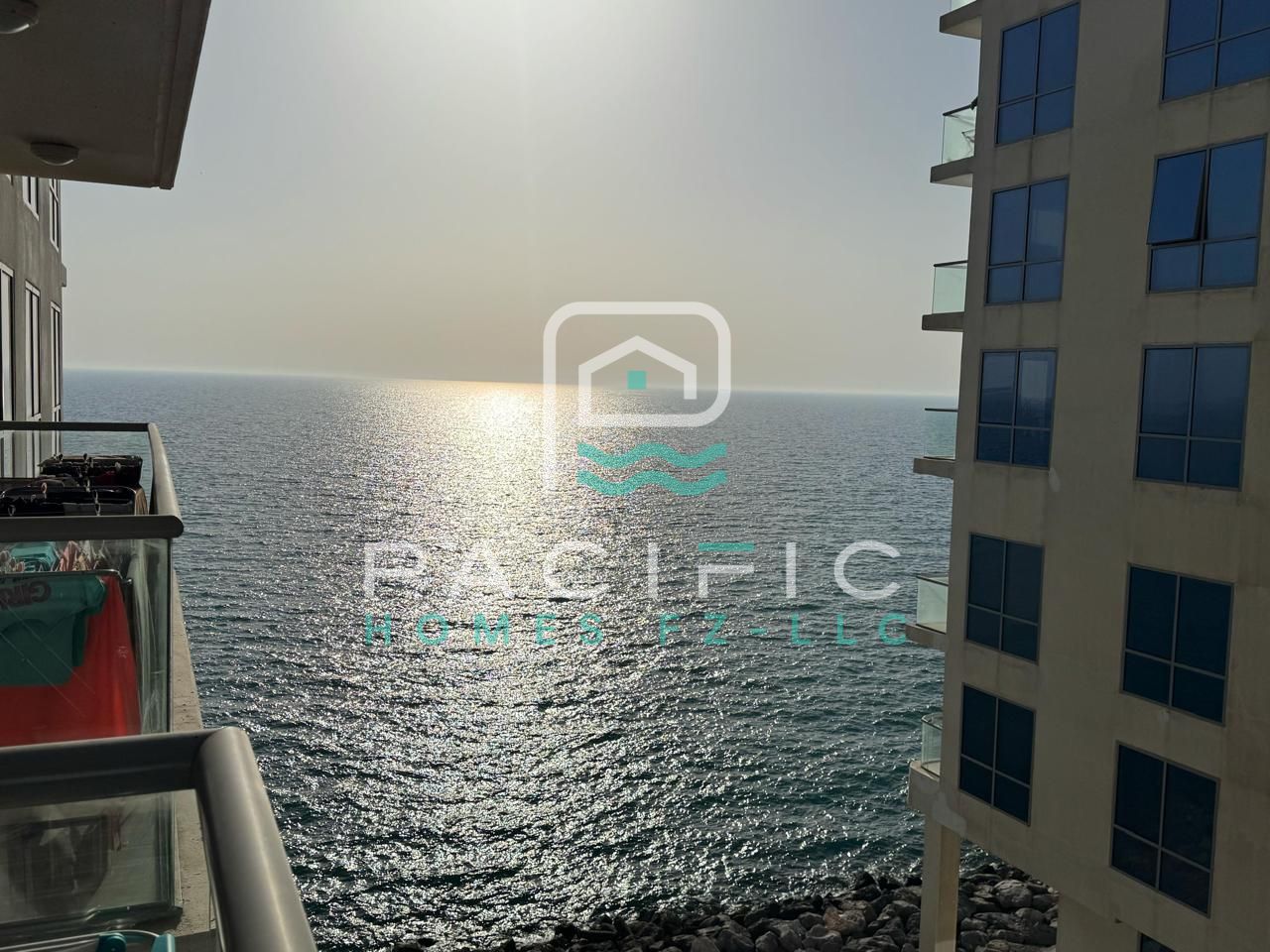 Furnished 1BR | Partial Sea View | Pacific