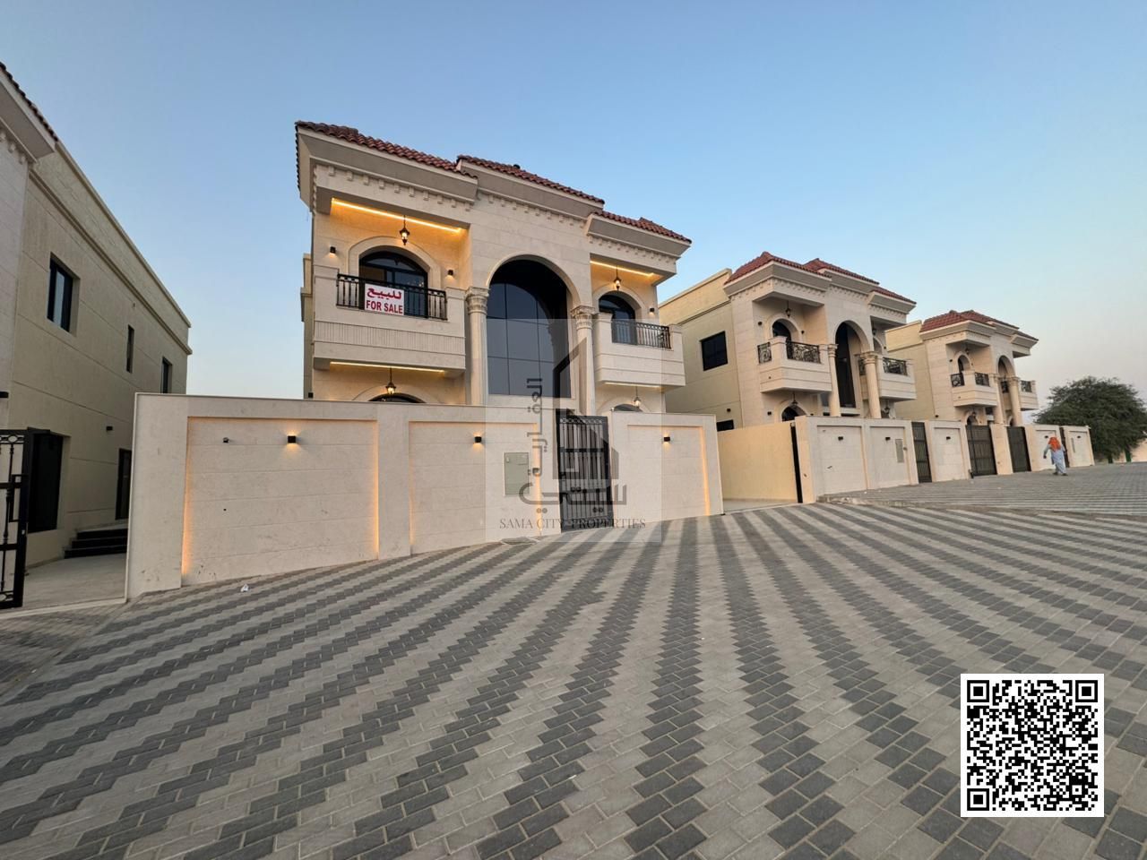A classic villa with luxury finishing near the mosque