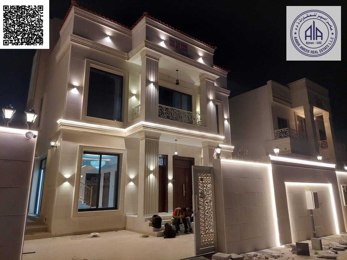 BRAND NEW FIRST INHABITANT CLASSIC VILLA FOR RENT IN AJMAN AL ZAHYA ***