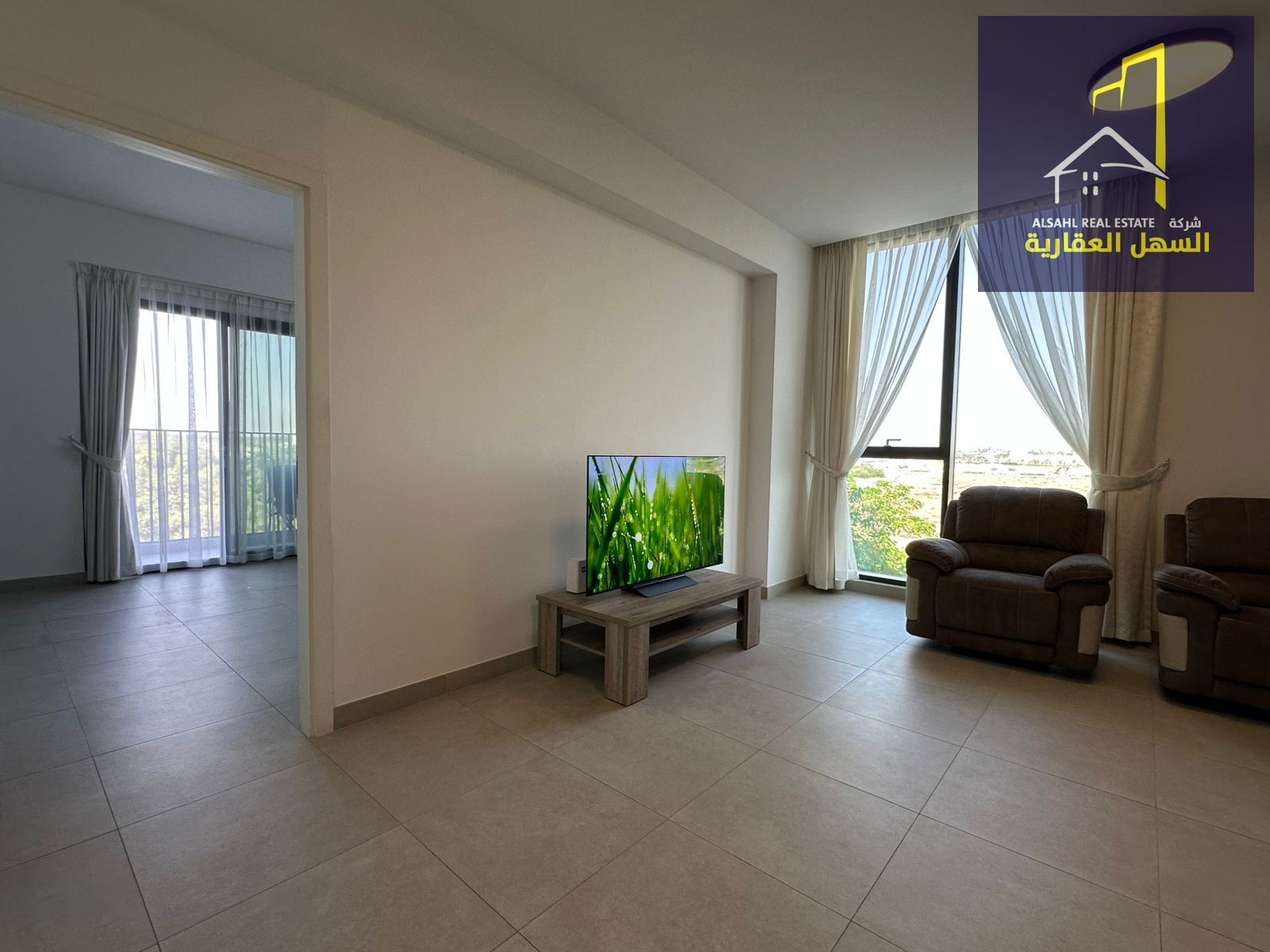 Modern 2Bedrooms with balcony in al jada for sale