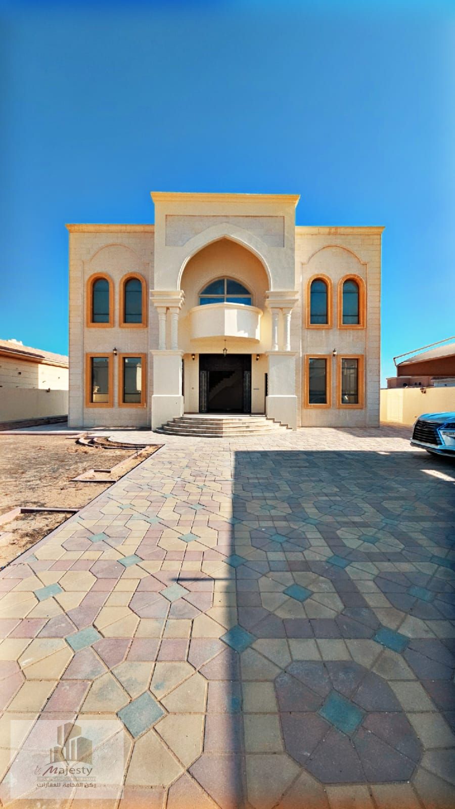 Luxury villa for sale in Rahmania, Kashisha 4 – prime location near the park, 2 floors, 12,000 sq. ft land, 5,000 sq. ft built-up, high-end finishes, AE